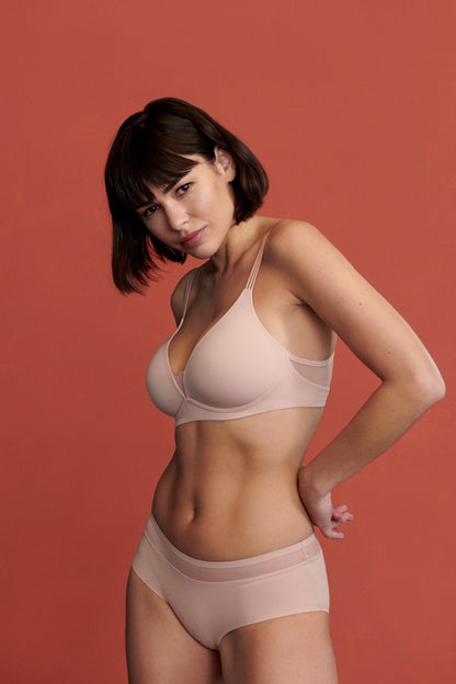 Marie Jo Louie Full Cup Bra Wireless (0122094) Powder Rose