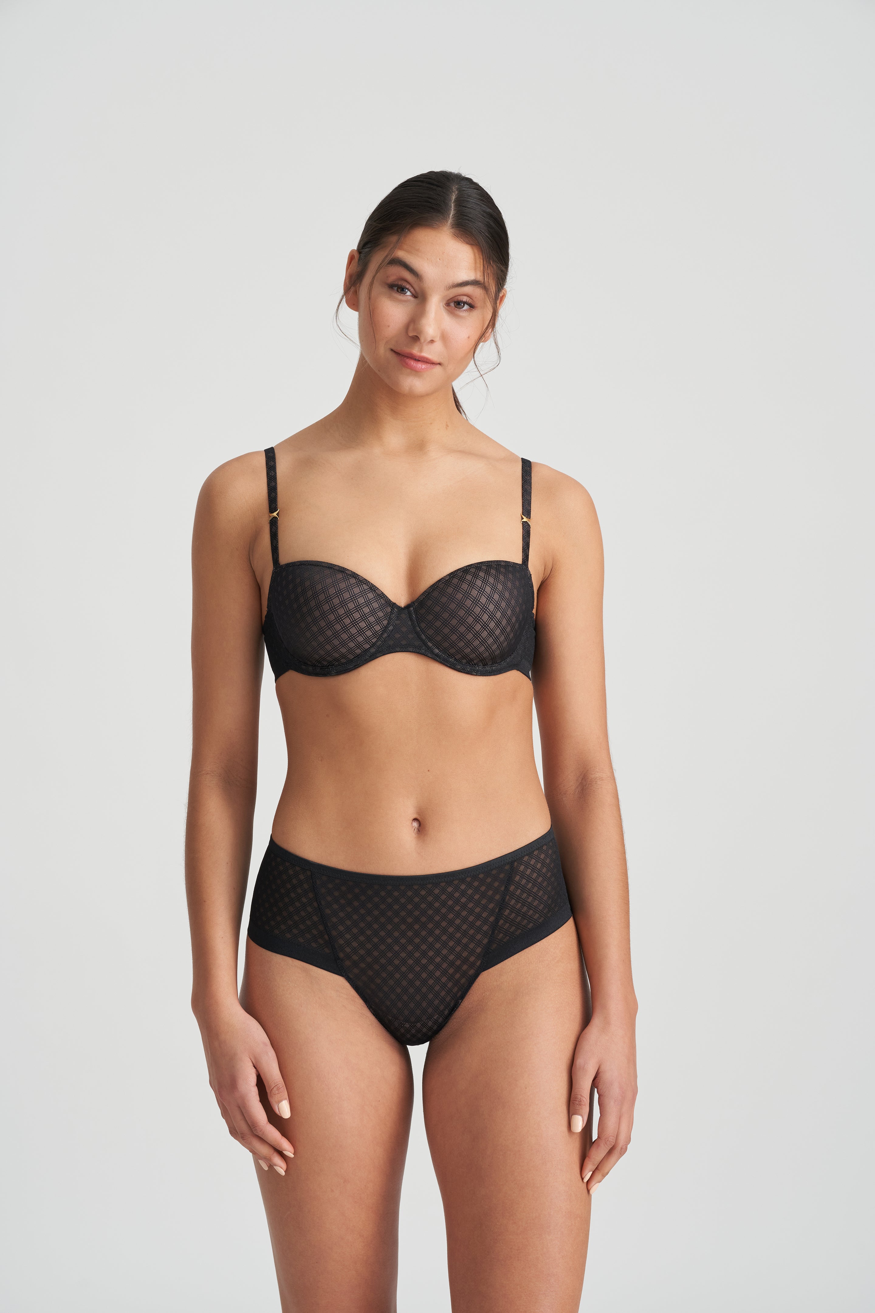 Marie Jo Channing Padded Balcony Bra (0122249) Black