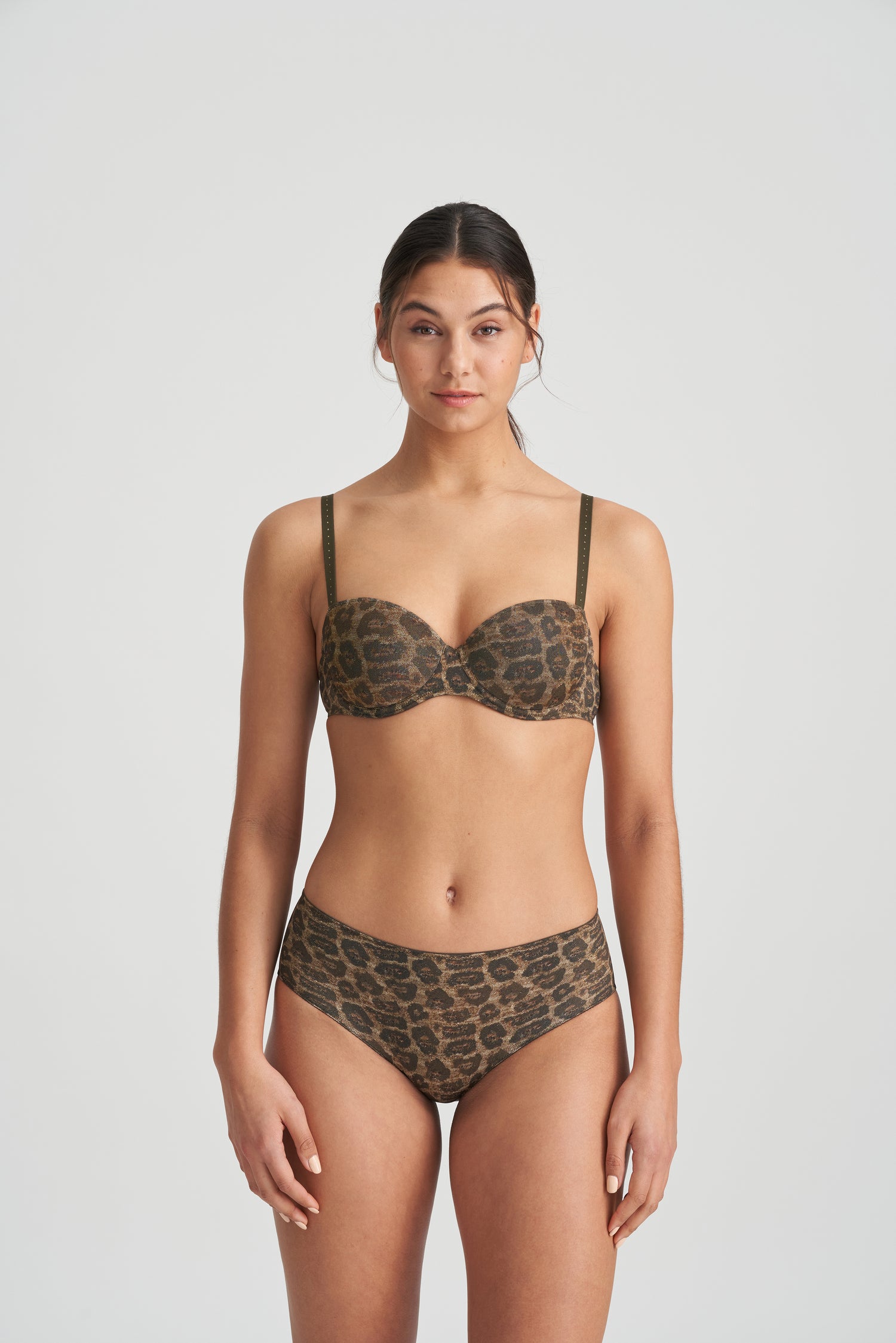 Marie Jo Hugh Padded Balcony Bra (0122239) Olive Green