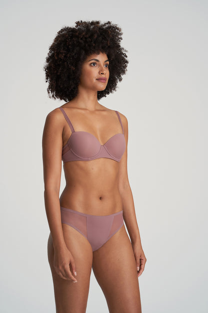 Marie Jo Louie Padded Balcony Bra (0122099) Satin Taupe