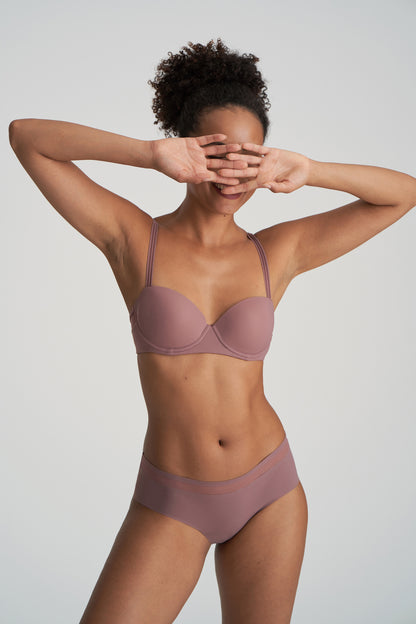 Marie Jo Louie Padded Balcony Bra (0122099) Satin Taupe
