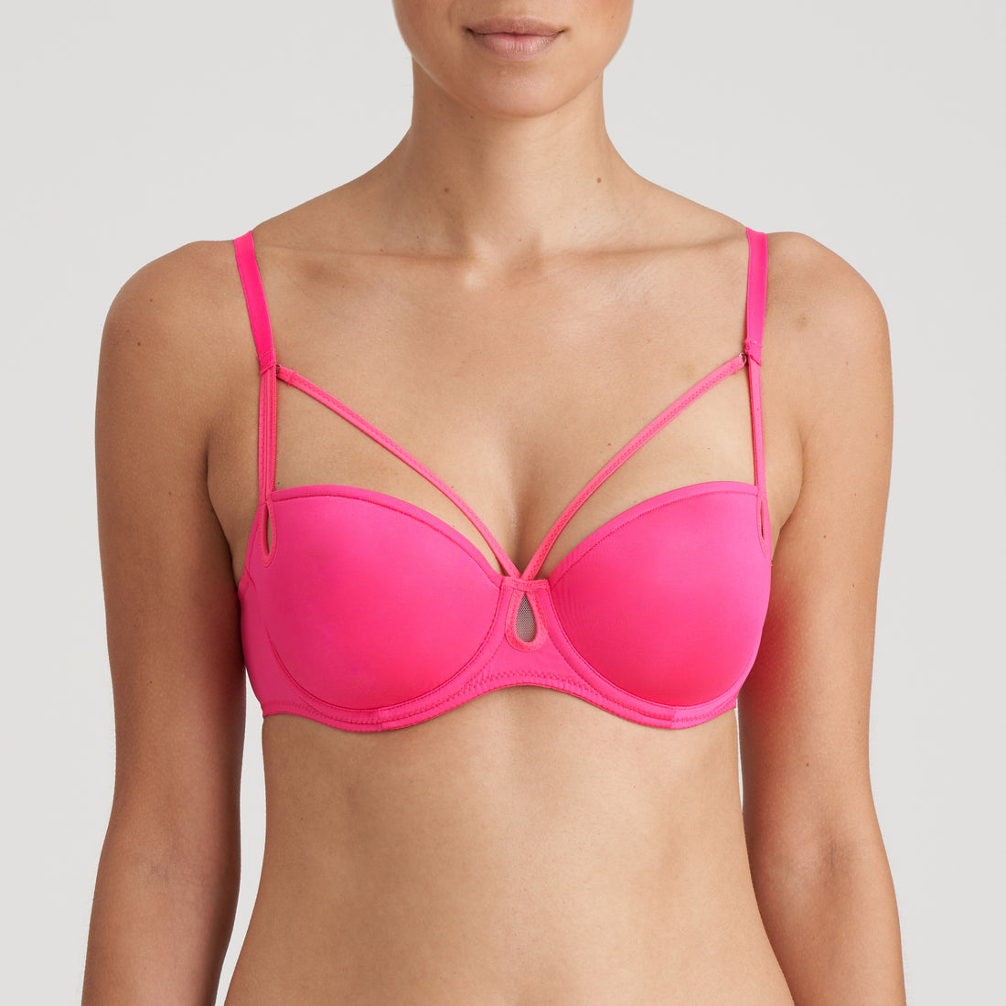 Marie Jo Tahar Padded Balcony Bra (0122319) Blogger Pink
