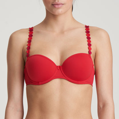 Marie Jo Tom Padded Balcony Bra (0120829) Scarlet