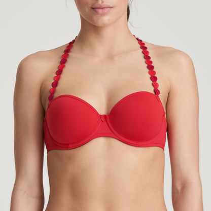 Marie Jo Tom Padded Balcony Bra (0120829) Scarlet