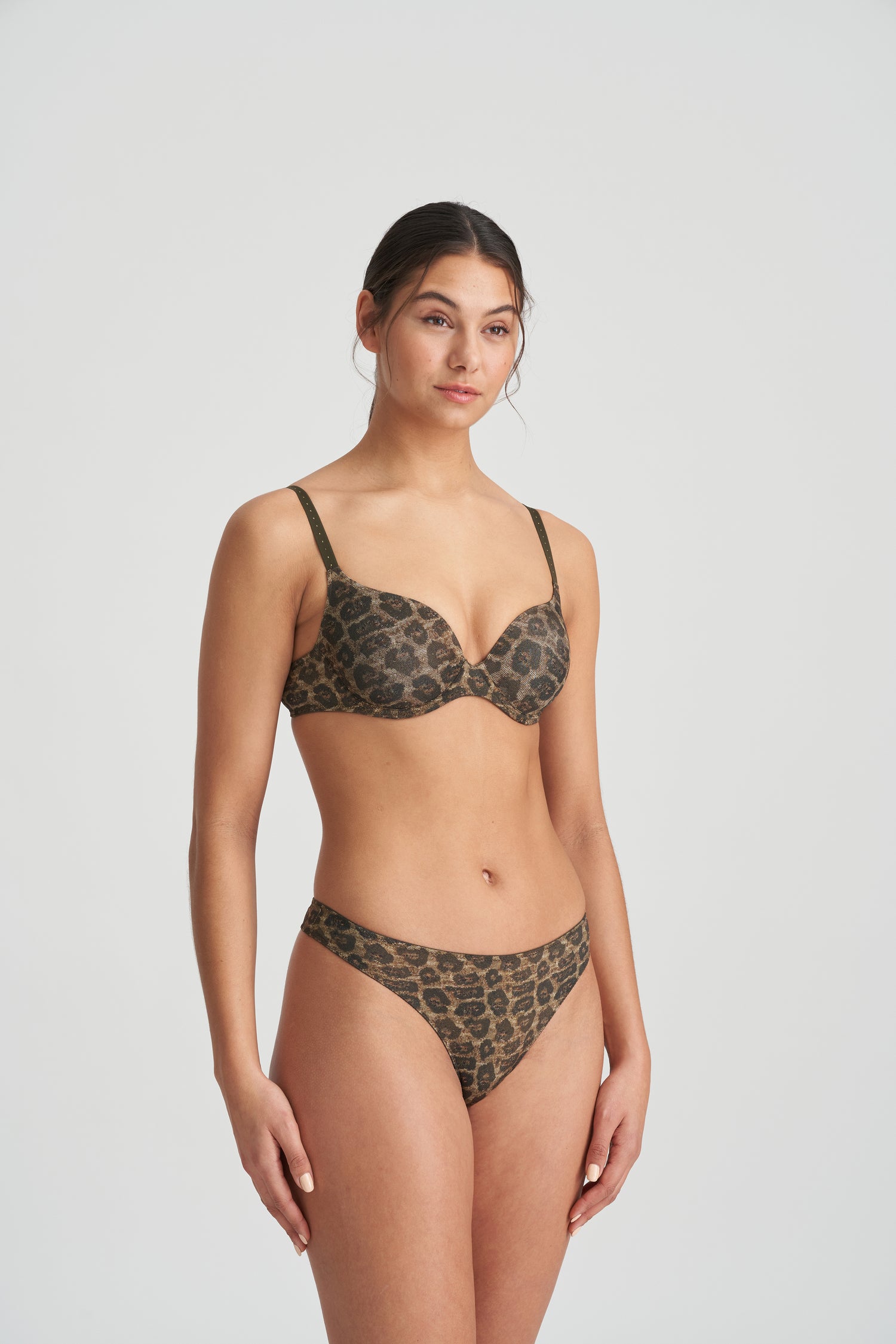 Marie Jo Hugh Padded Bra - Heart Shape (0122236) Olive Green