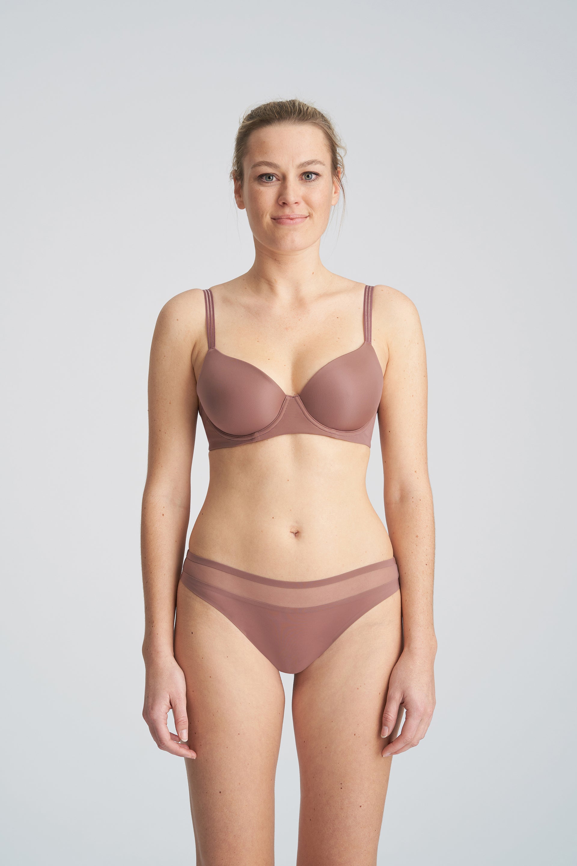 Marie Jo Louie Spacer Full Cup Bra (0122096) Satin Taupe
