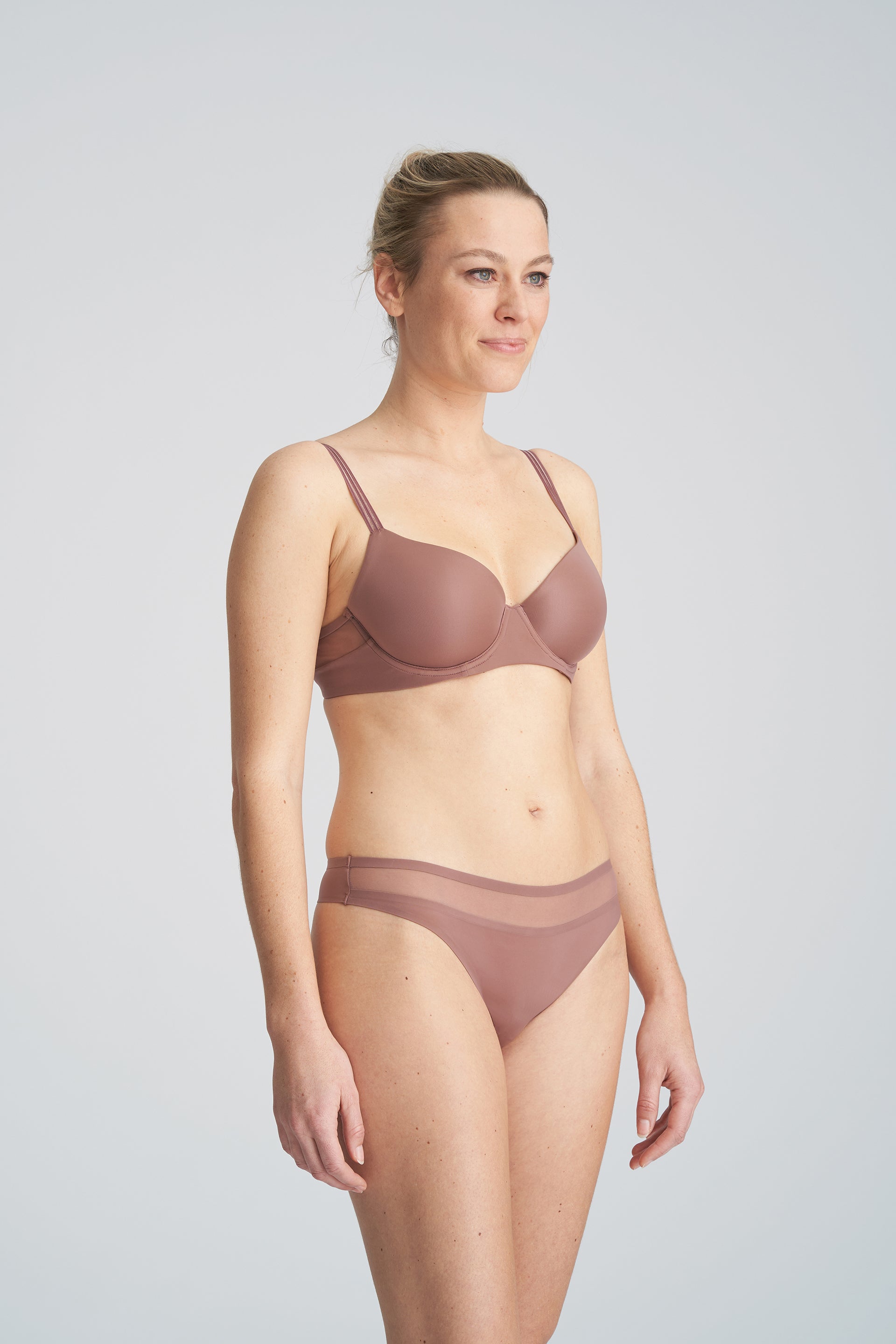 Marie Jo Louie Spacer Full Cup Bra (0122096) Satin Taupe