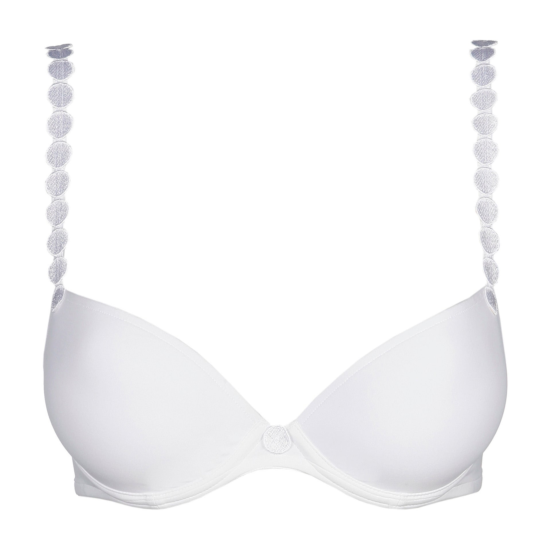 Marie Jo Tom Padded Plunge Bra (0120822) White