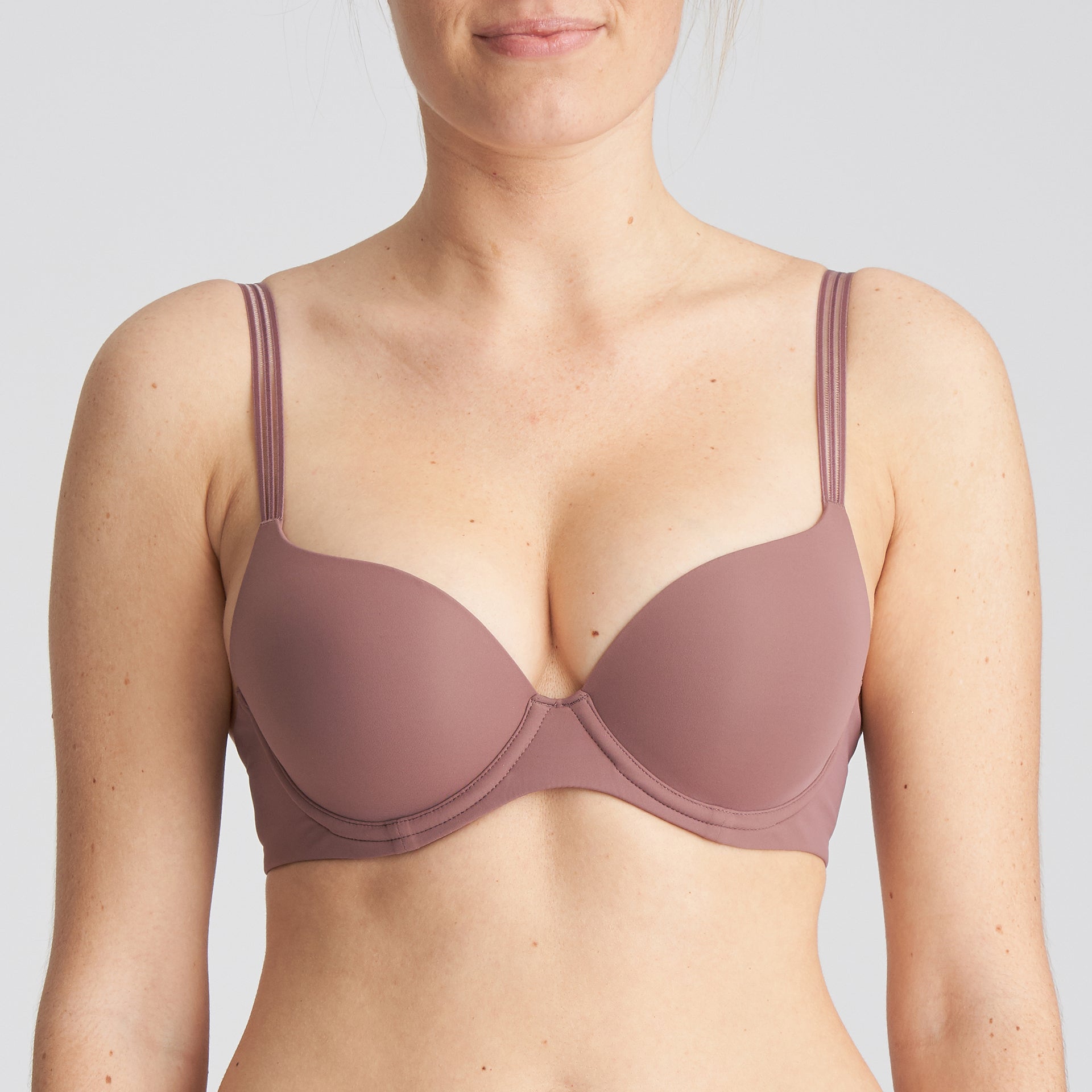 Marie Jo Louie Push-Up Bra (0122097) Satin Taupe