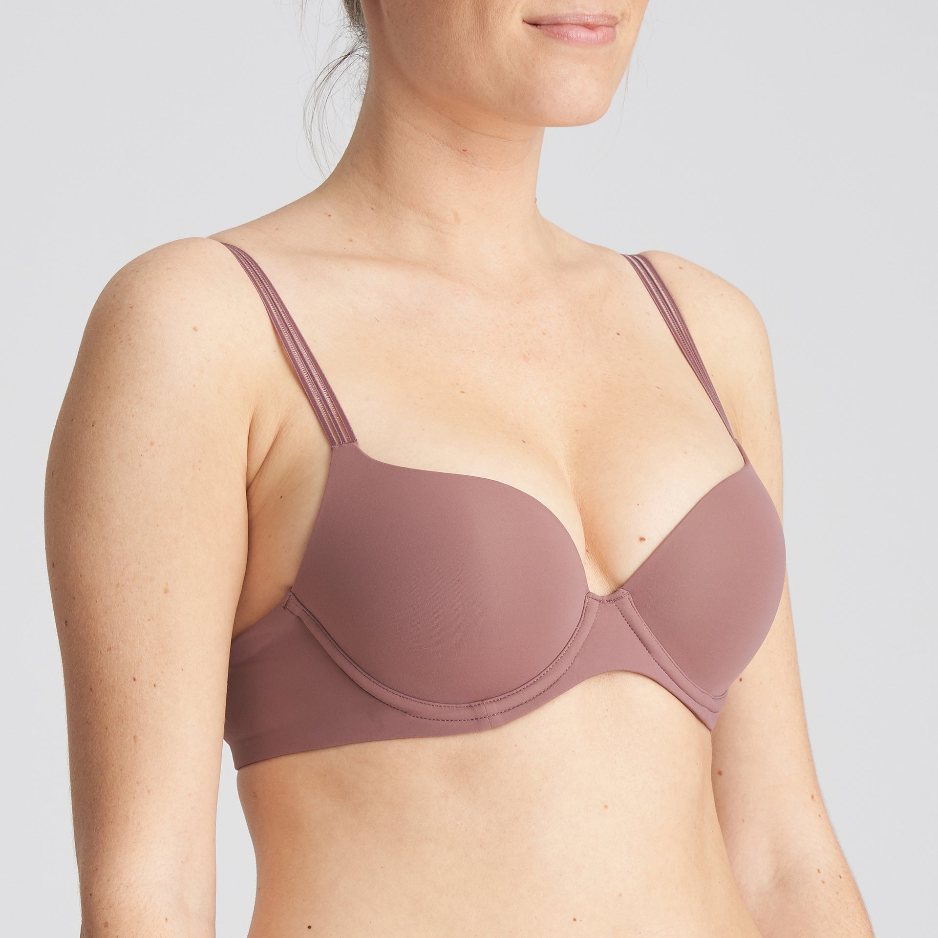 Marie Jo Louie Push-Up Bra (0122097) Satin Taupe