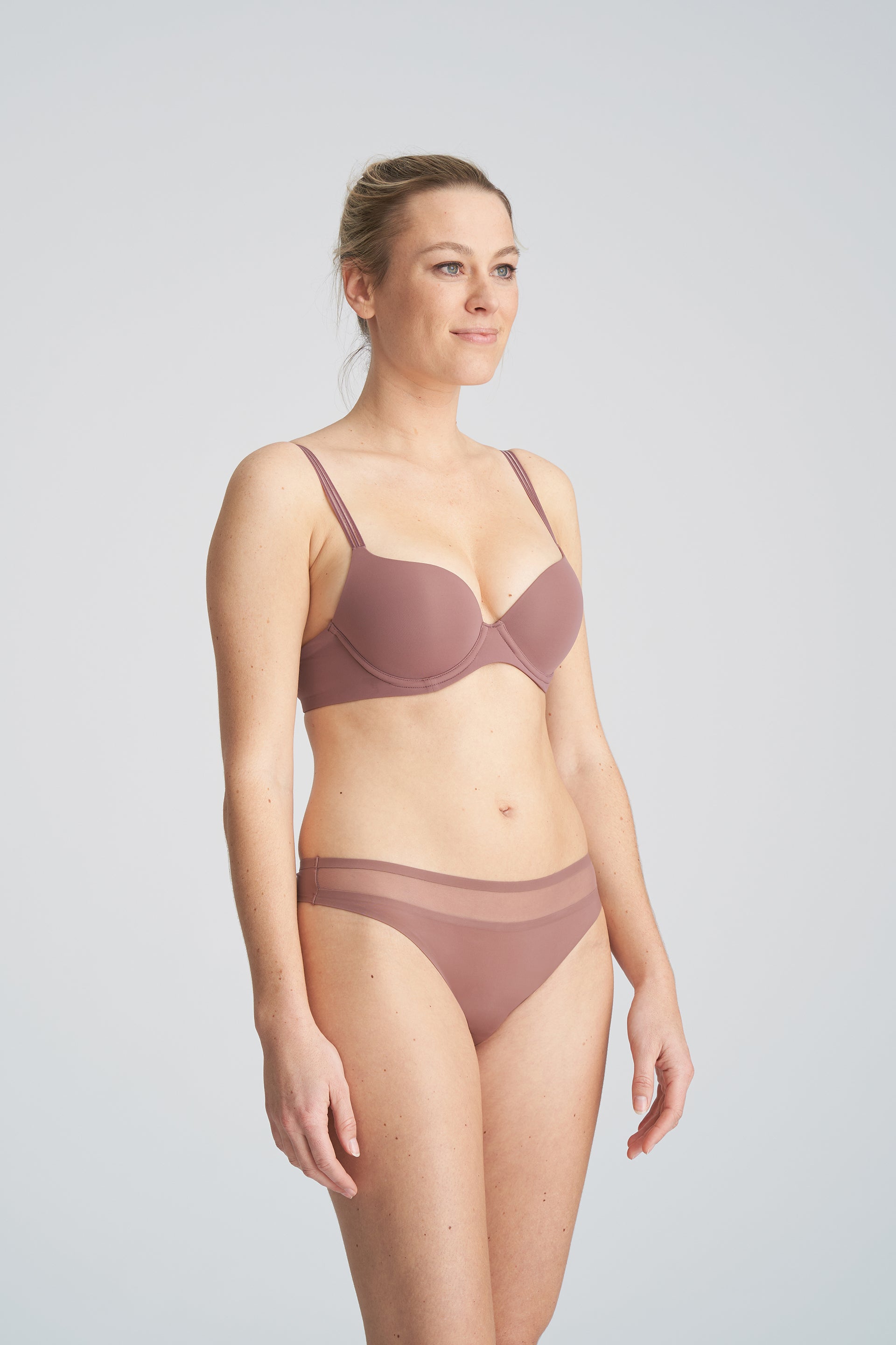 Marie Jo Louie Push-Up Bra (0122097) Satin Taupe