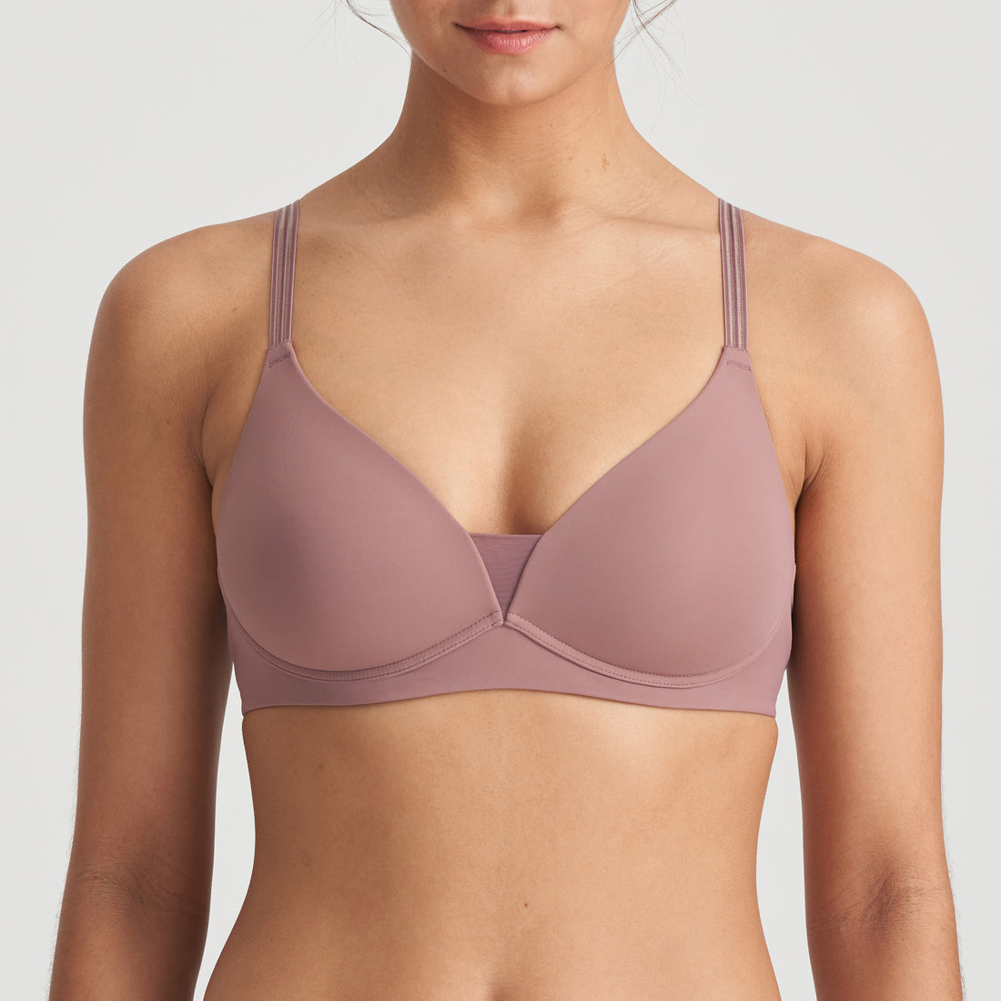 Marie Jo Louie Full Cup Bra Wireless (0122094) Satin Taupe