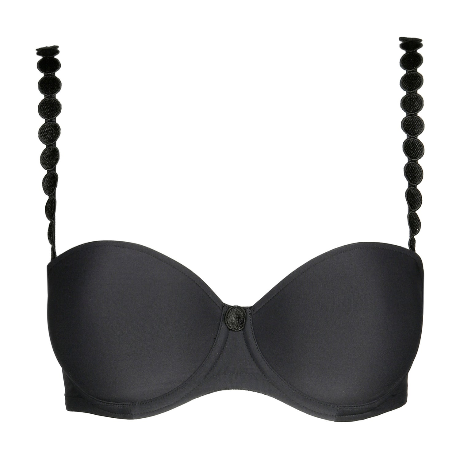 Marie Jo Tom Padded Bra Strapless (0120828) Charcoal