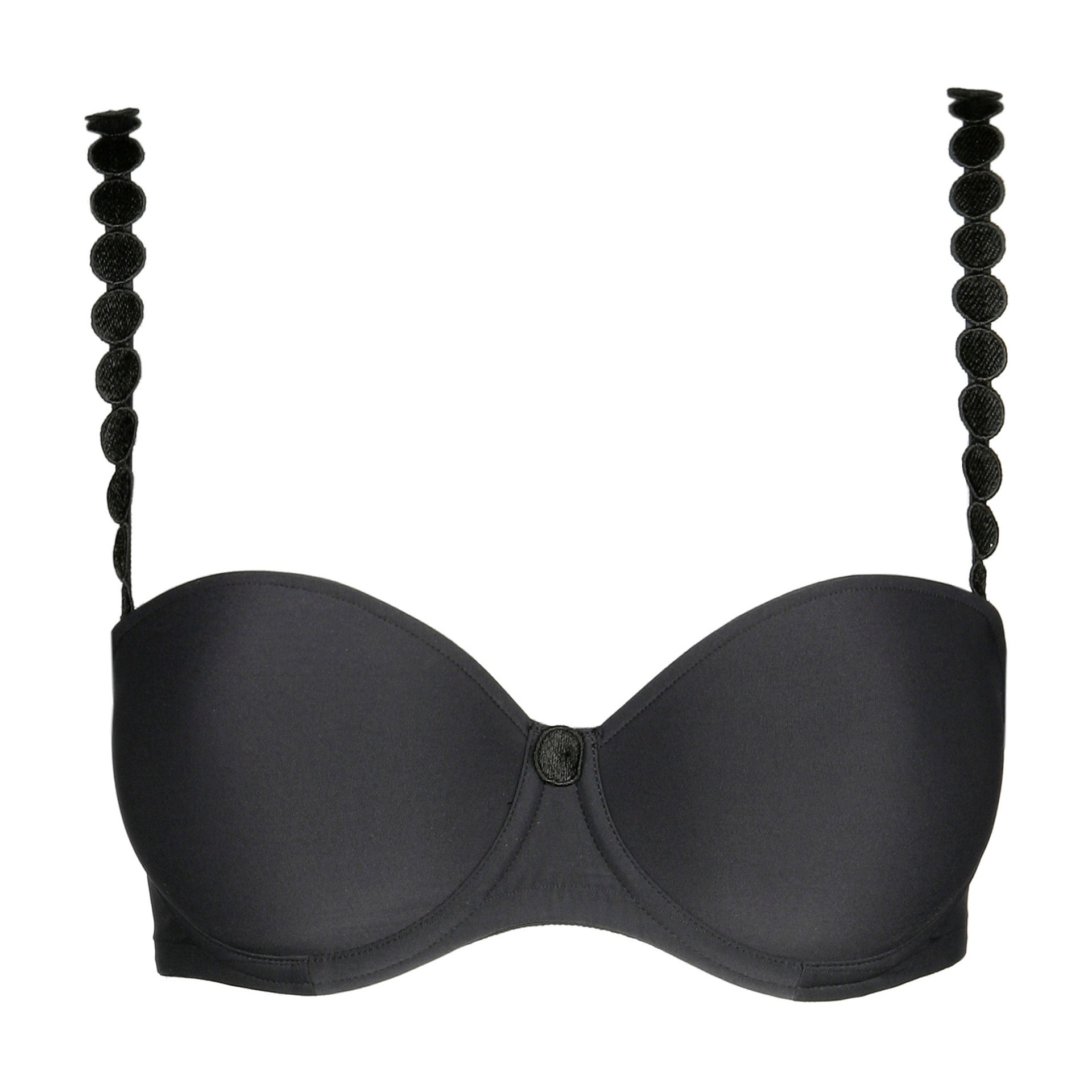 Marie Jo Tom Padded Bra Strapless (0120828) Charcoal
