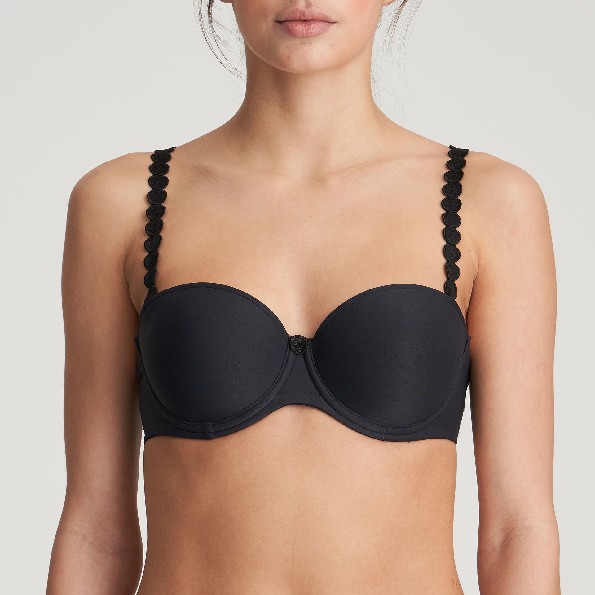Marie Jo Tom Padded Bra Strapless (0120828) Charcoal