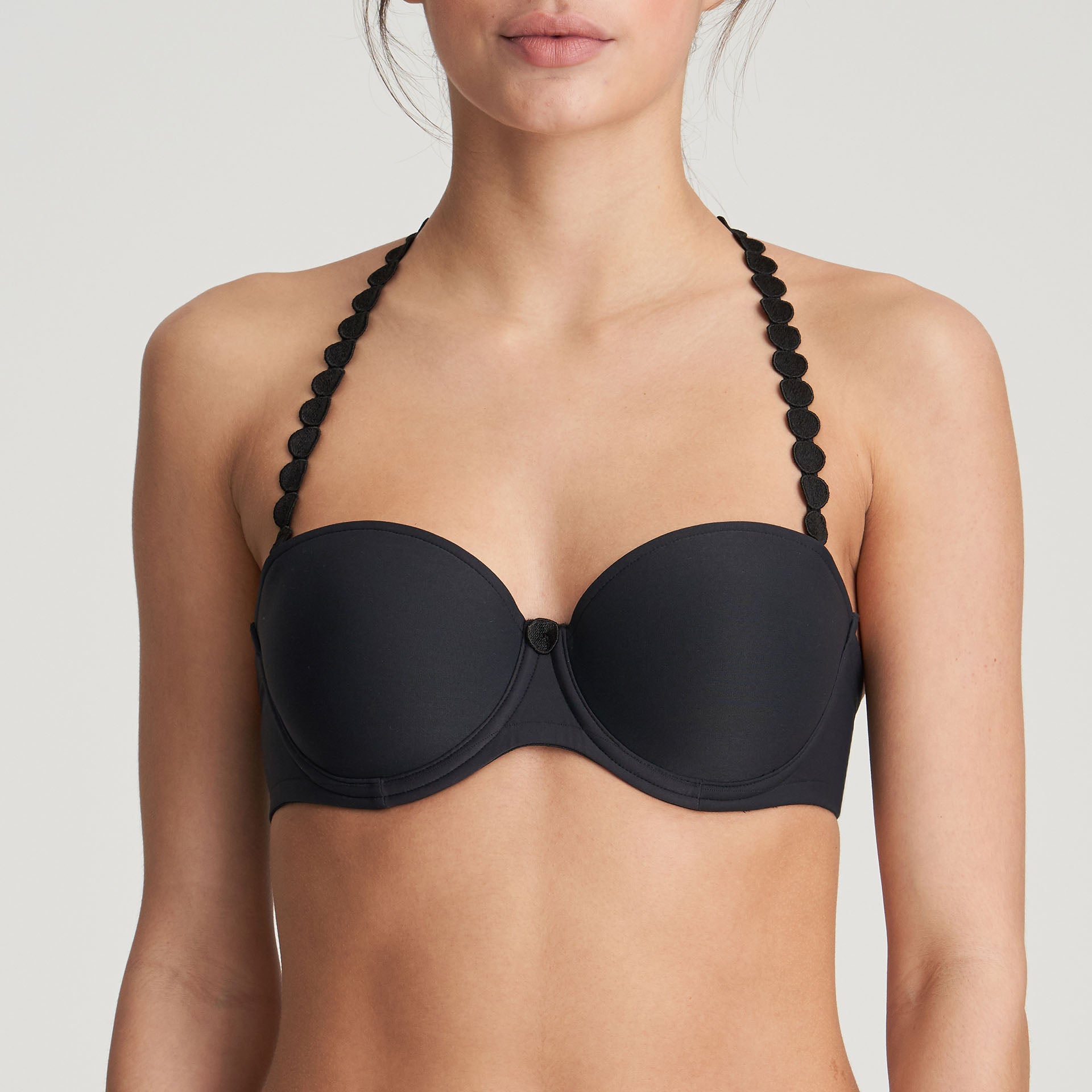 Marie Jo Tom Padded Bra Strapless (0120828) Charcoal
