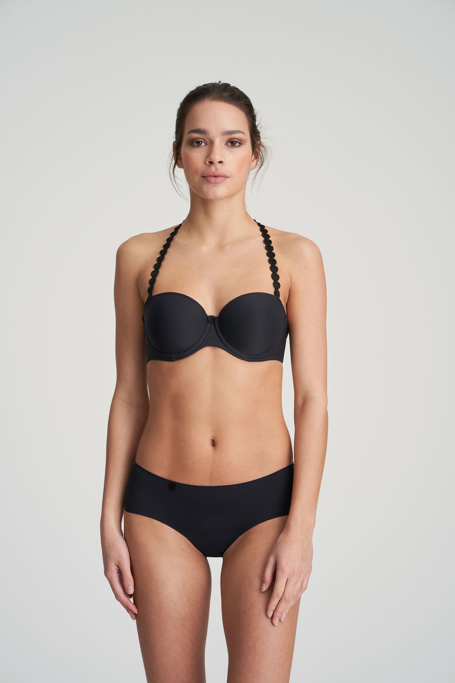 Marie Jo Tom Padded Bra Strapless (0120828) Charcoal
