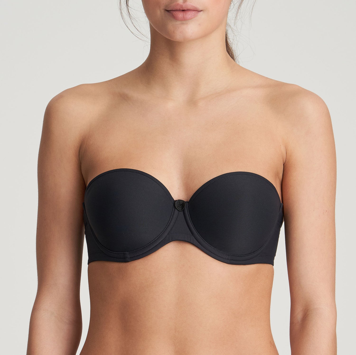 Marie Jo Tom Padded Bra Strapless (0120828) Charcoal