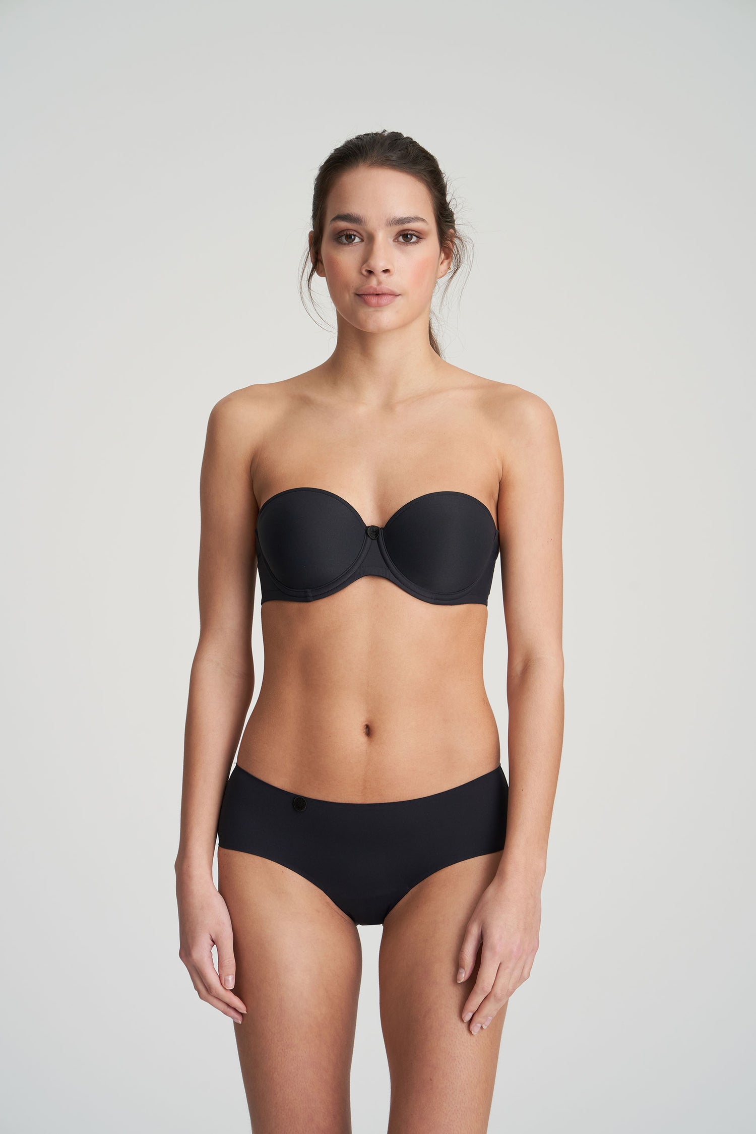 Marie Jo Tom Padded Bra Strapless (0120828) Charcoal