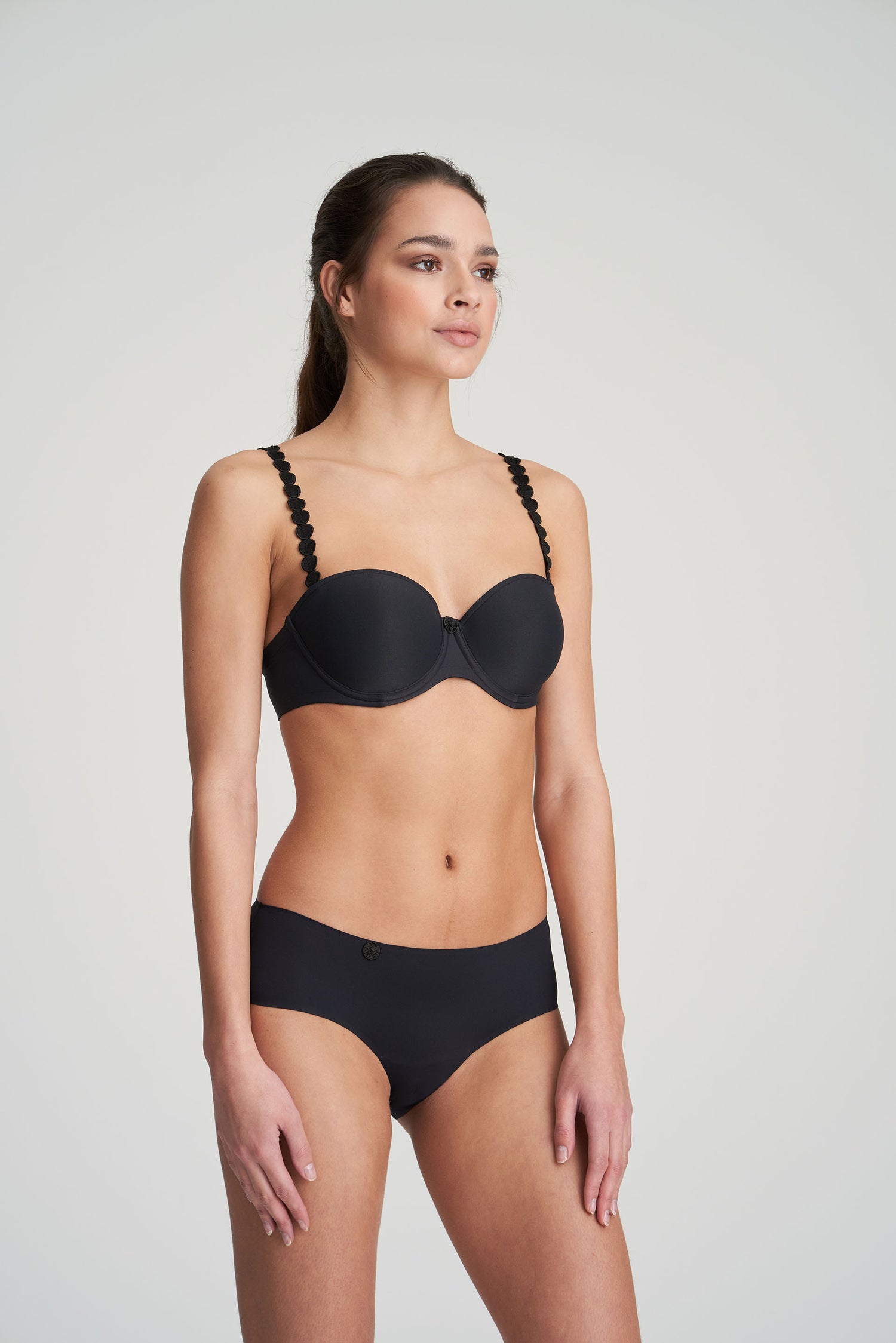 Marie Jo Tom Padded Bra Strapless (0120828) Charcoal