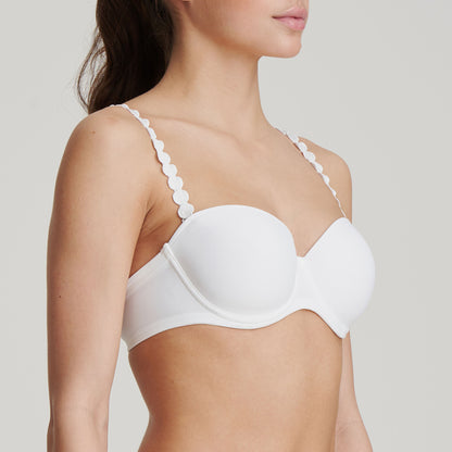 Marie Jo Tom Padded Bra Strapless (0120828) White