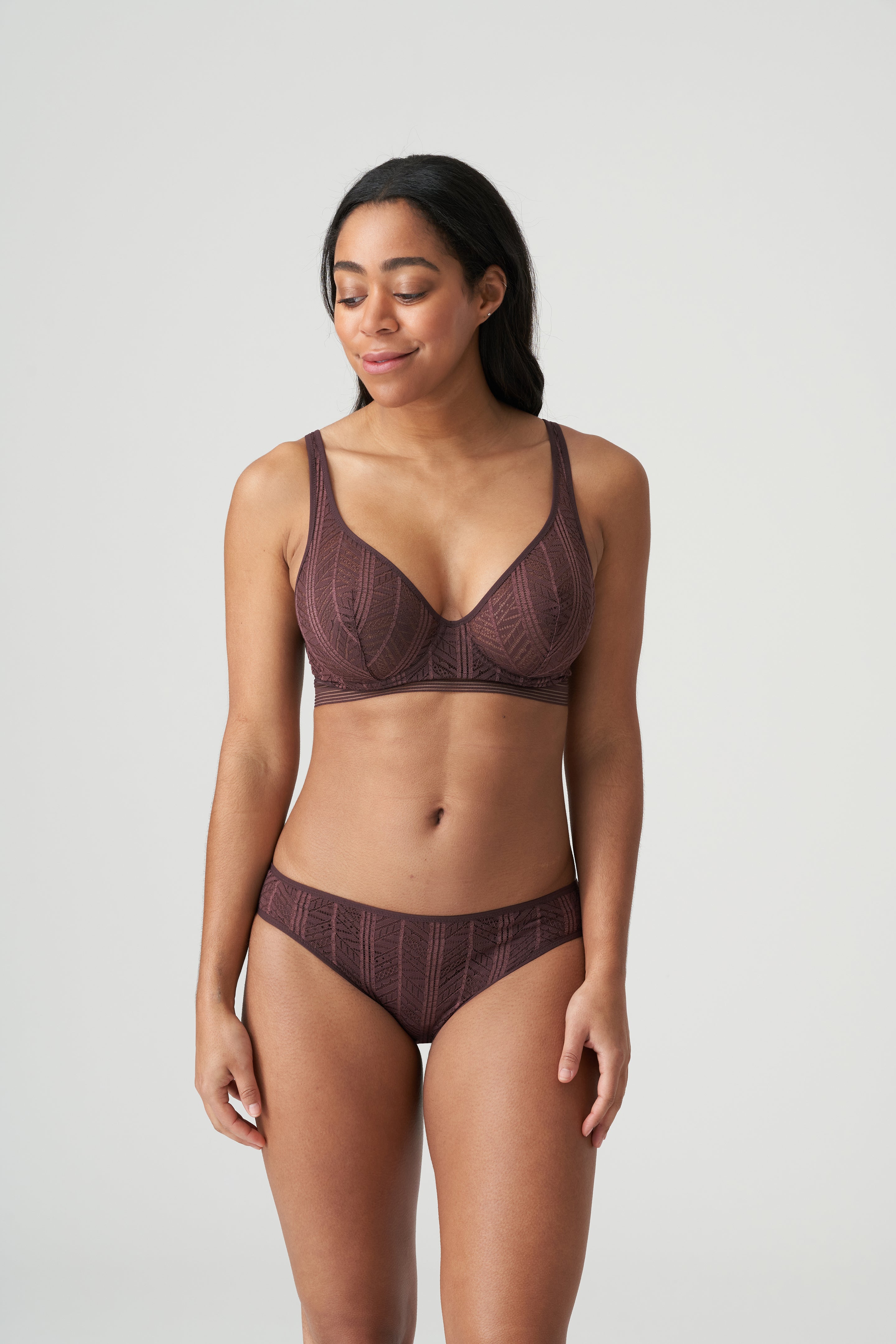 Marie Jo Richard Wire Bra (0122110) Aubergine