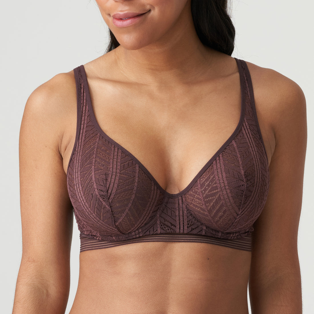 Marie Jo Richard Wire Bra (0122110) Aubergine