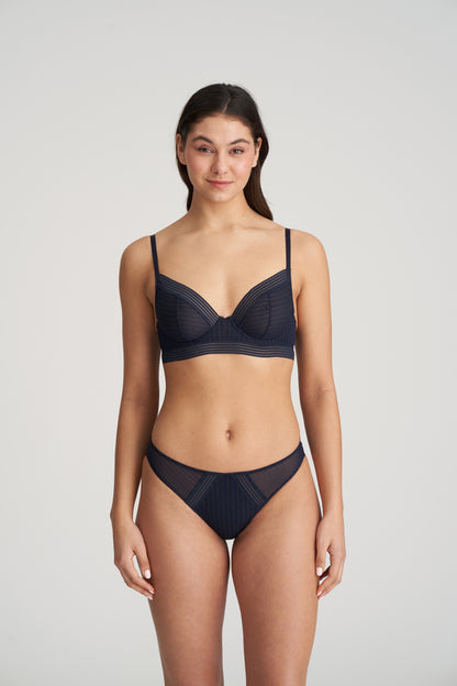 Marie Jo Tokuda Plunge Bra Longline (0122164) Velvet Blue