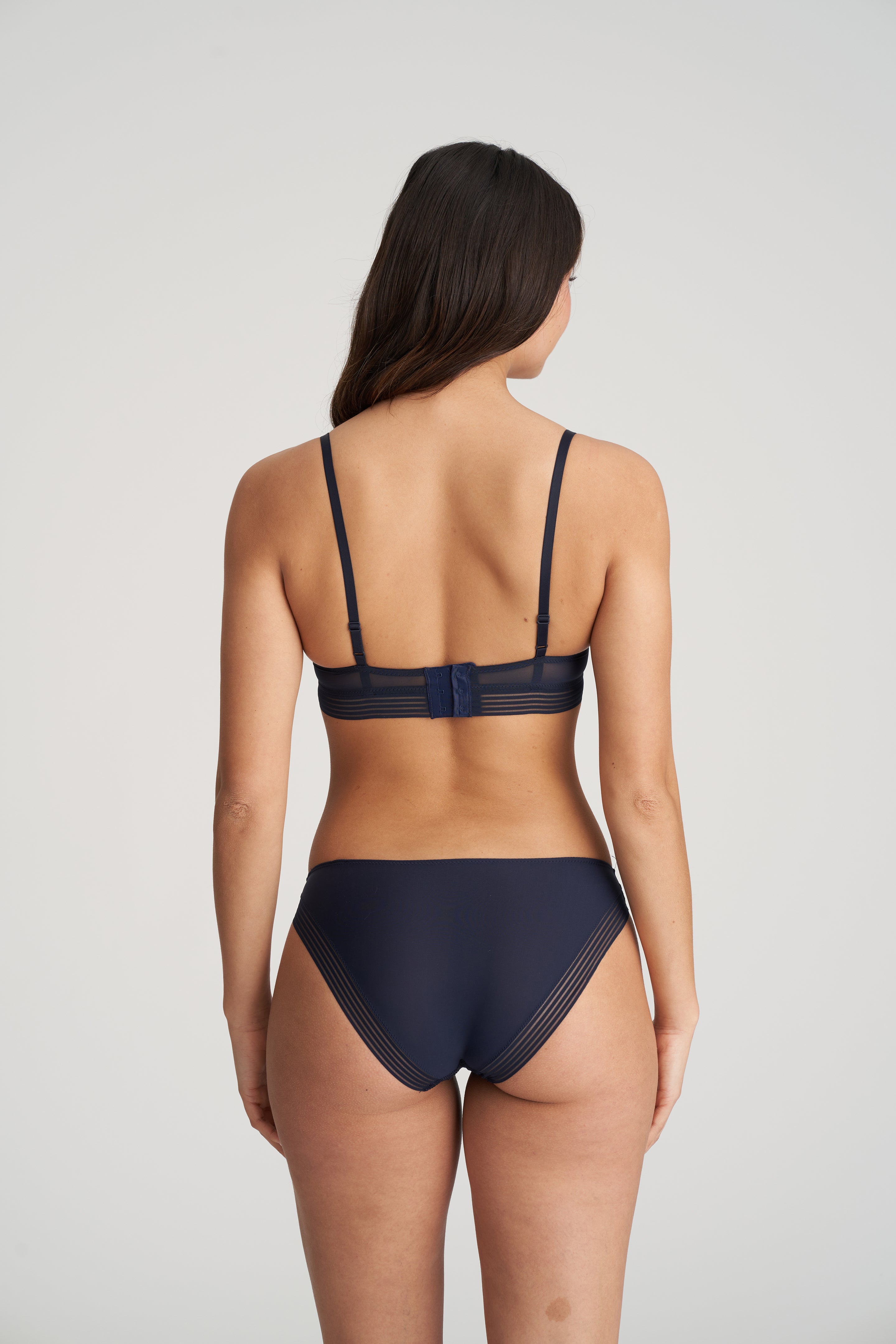 Marie Jo Tokuda Plunge Bra Longline (0122164) Velvet Blue