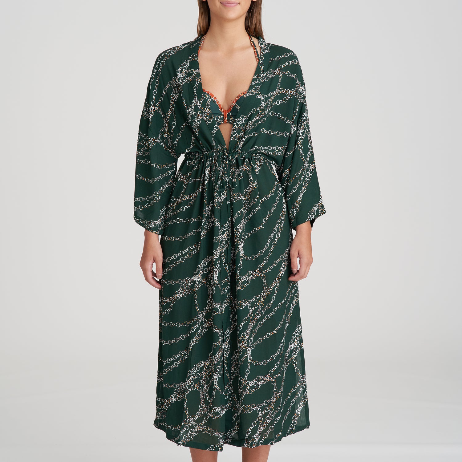 Marie Jo Swim Tazar Swimwear Kimono (1006588) Malachite