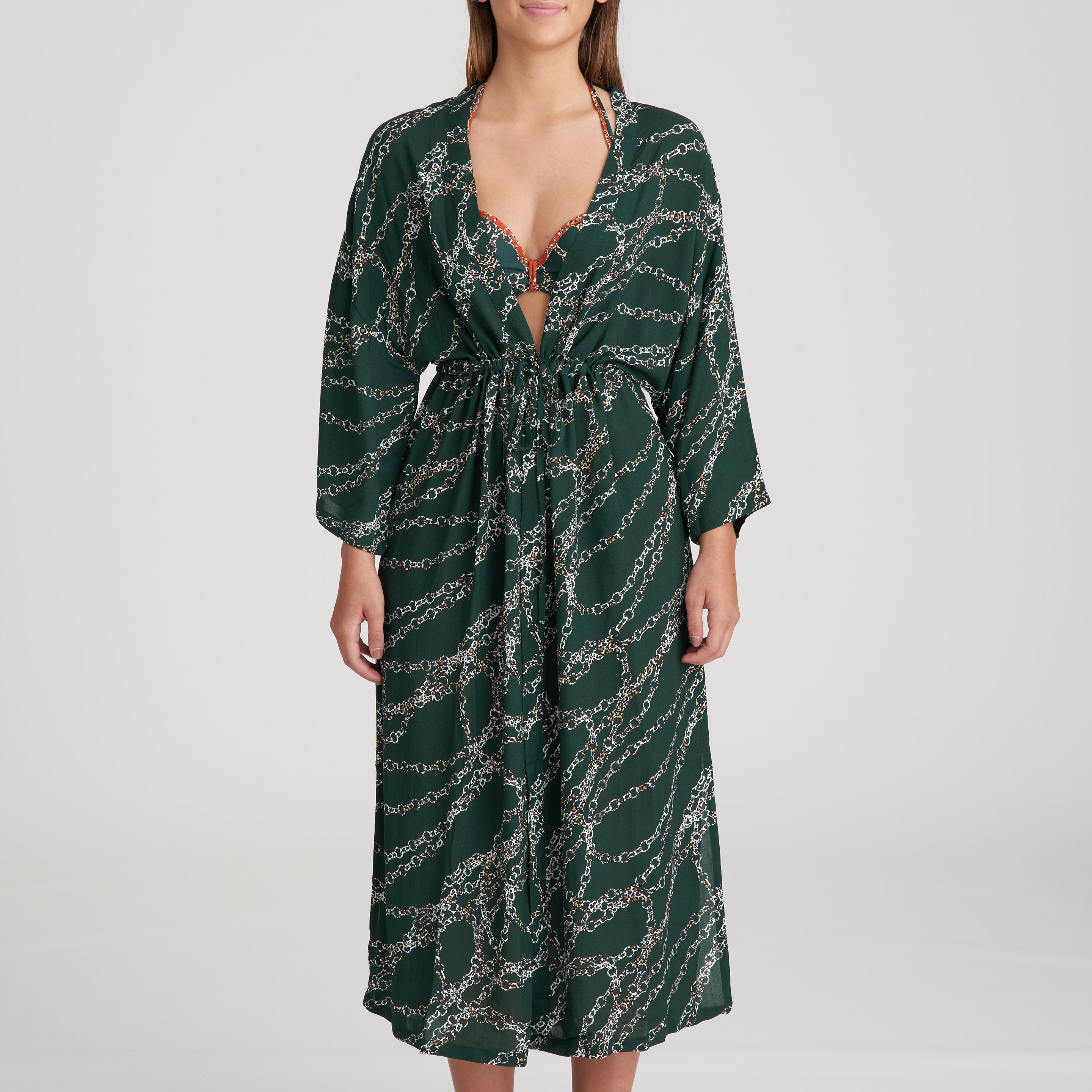 Marie Jo Swim Tazar Swimwear Kimono (1006588) Malachite