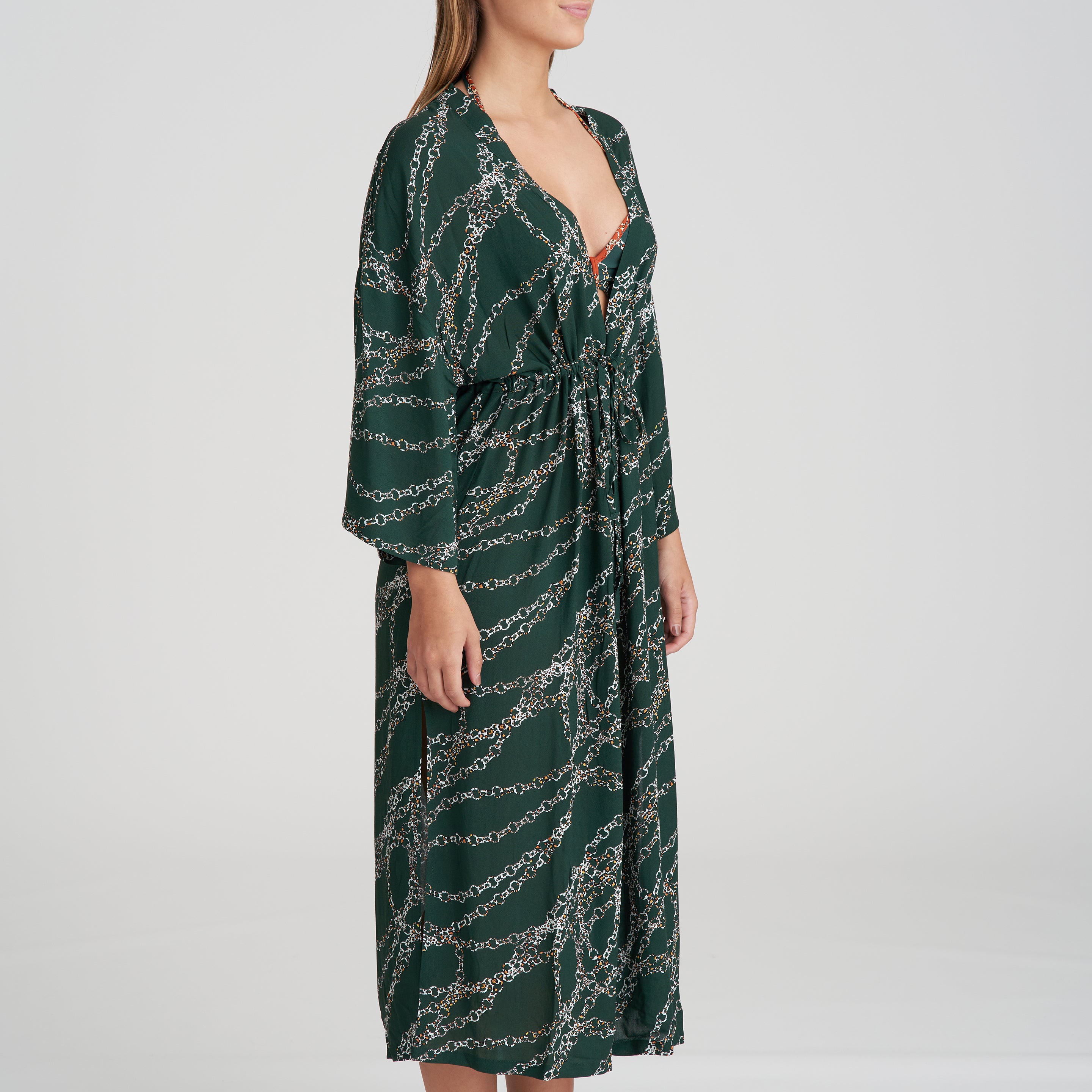 Marie Jo Swim Tazar Swimwear Kimono (1006588) Malachite