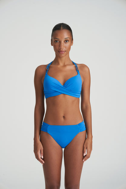 Marie Jo Swim Flidais Padded Plunge Bikini Top (1007216) Mistral Blue