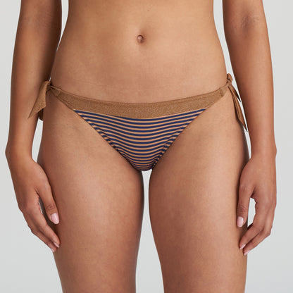 Трусы-бикини Marie Jo Swim Saturna с веревками на талии (1005754) Ocean Bronze