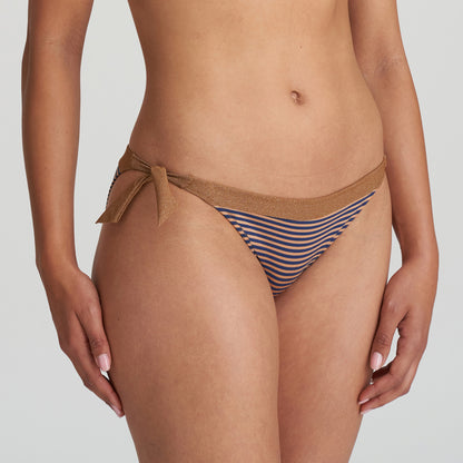 Трусы-бикини Marie Jo Swim Saturna с веревками на талии (1005754) Ocean Bronze