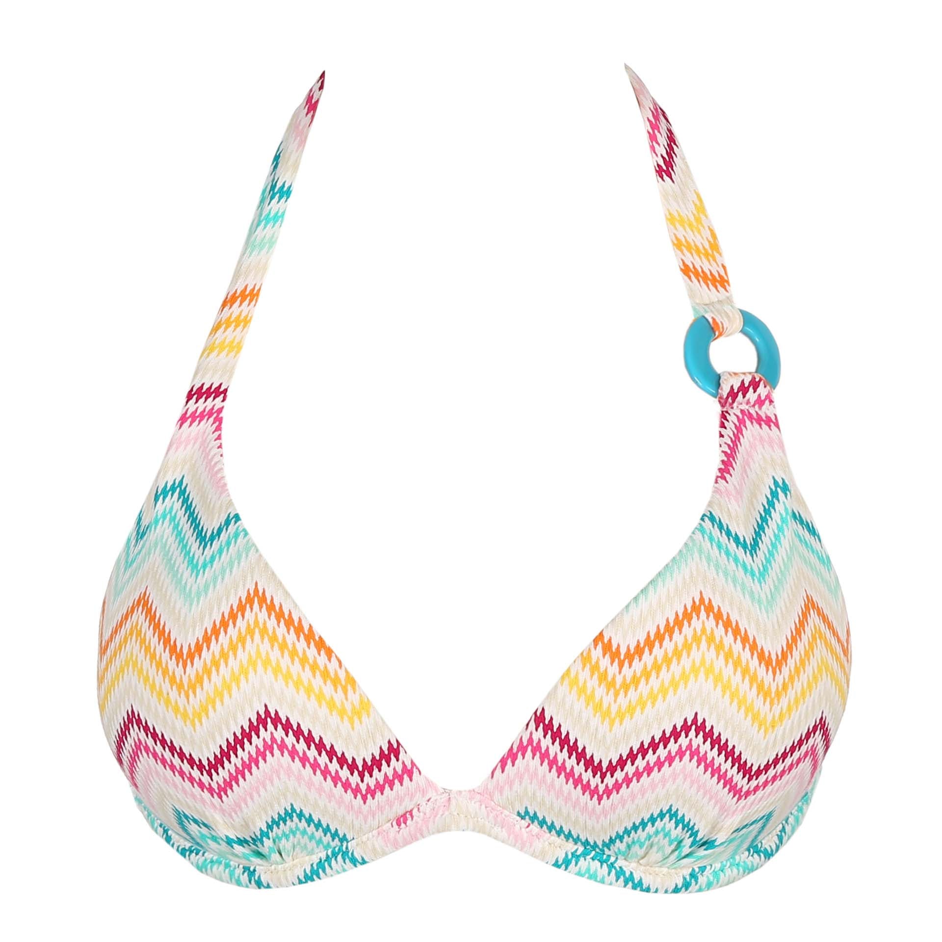 Marie Jo Swim Camila Push Up Triangle Bikini Top (1003714) Rainbow