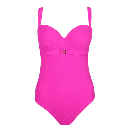 Marie Jo Swim Maiao Padded Swimsuit Strapless (1006138) Cactus Flower