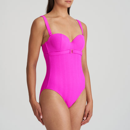 Marie Jo Swim Maiao Padded Swimsuit Strapless (1006138) Cactus Flower