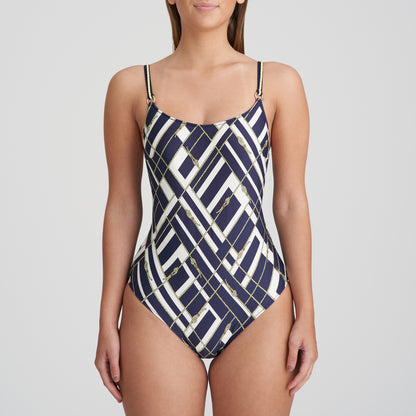Marie Jo Swim Saranji Padded Swimsuit Wireless (1006635) Majestic Blue