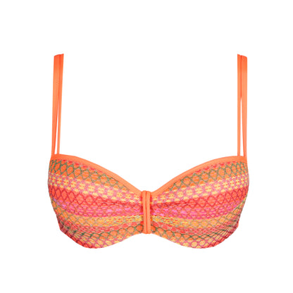Marie Jo Swim Almoshi Padded Balcony Bikini Top (1007119) Juicy Peach