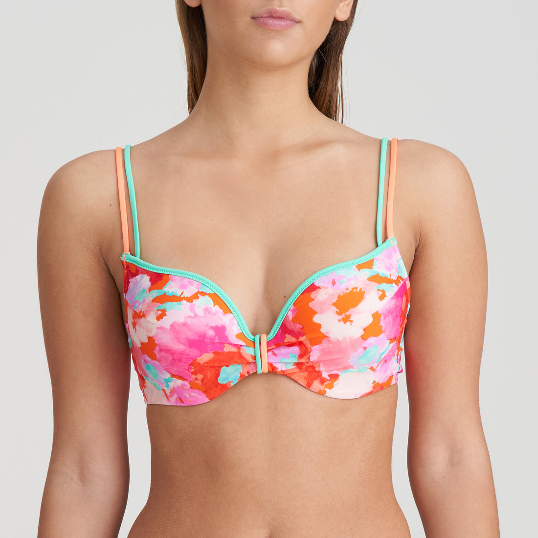Marie Jo Swim Apollonis Padded Bikini Top Heartshape (1006816) Neon Sunset