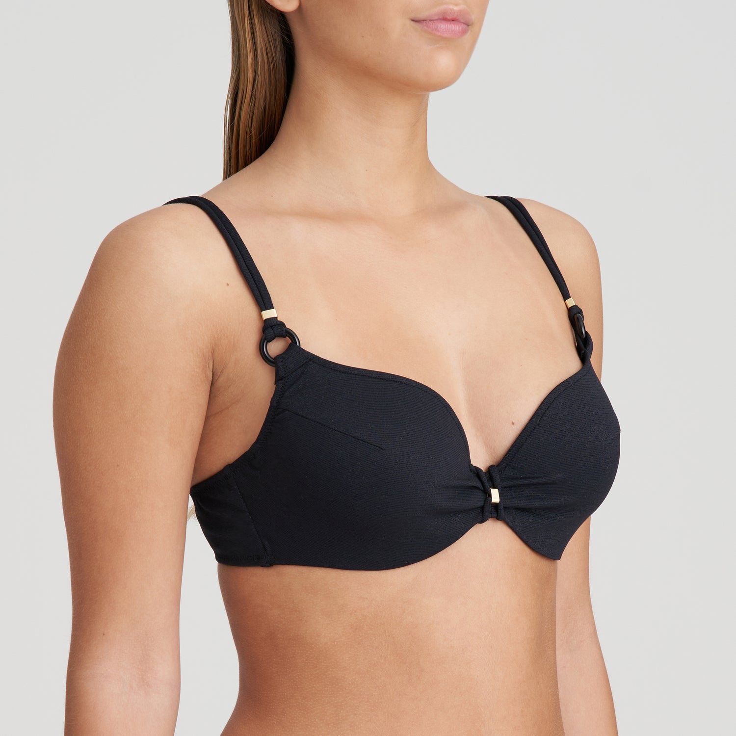 Marie Jo Swim Dahu Padded Bikini Top Heartshape (1006716) Black