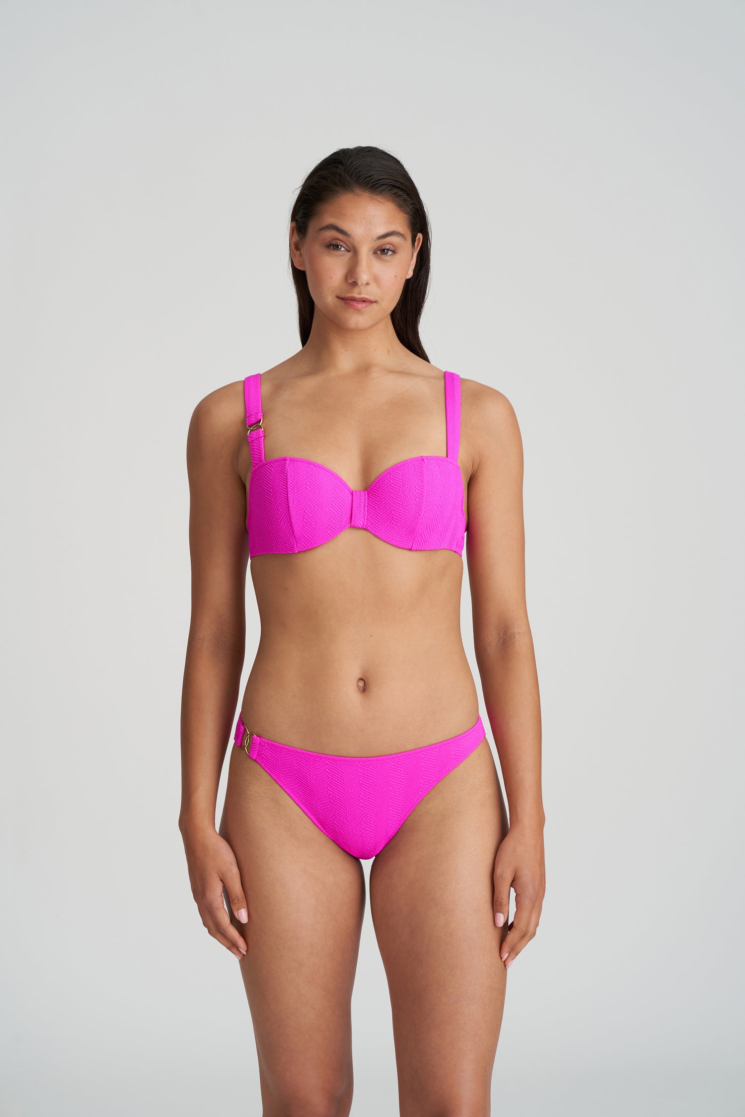 Marie Jo Swim Maiao Padded Balcony Bikini Top (1006119) Cactus Flower