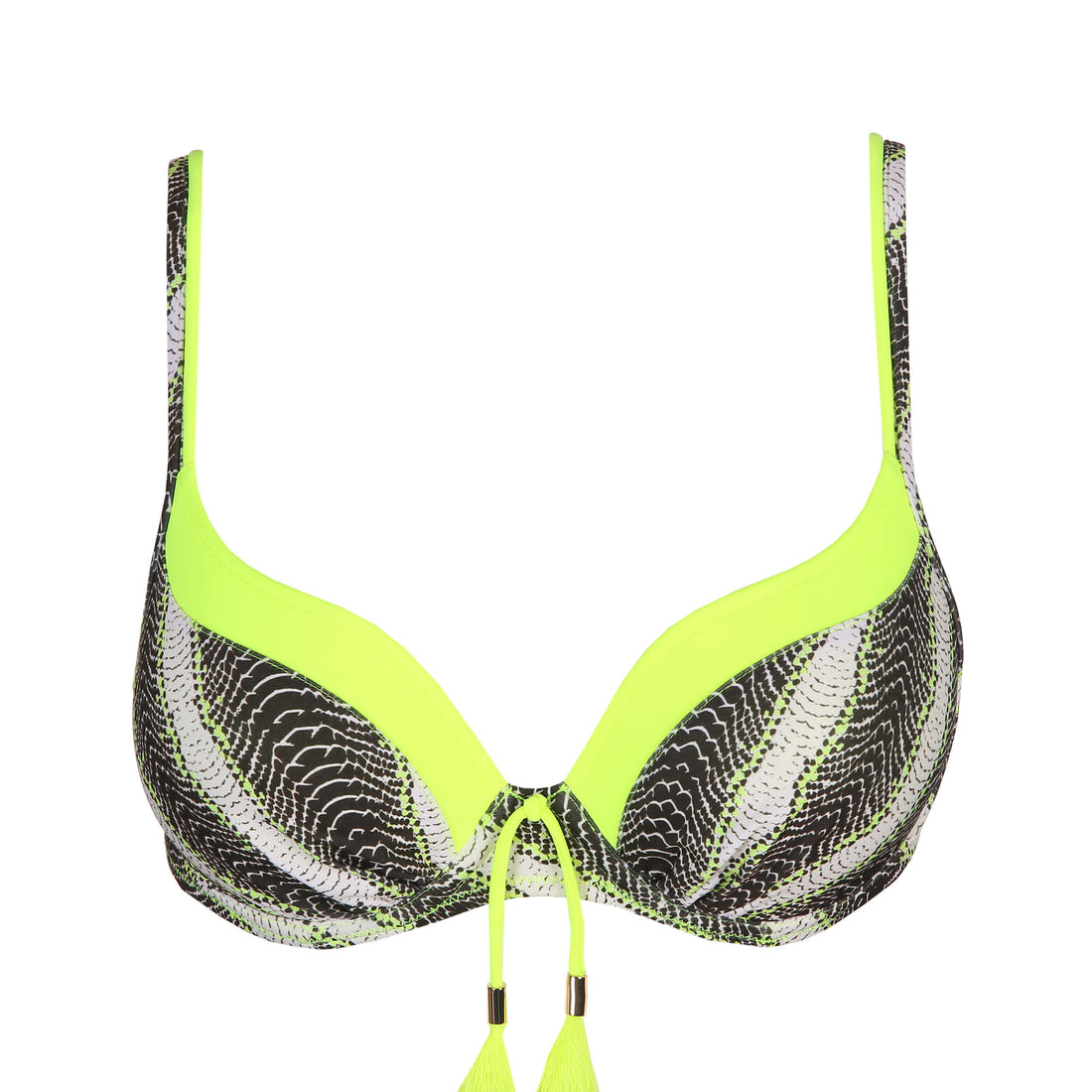 Marie Jo Swim Murcia Padded Bikini Top Heartshape (1005116) Yellow Flash