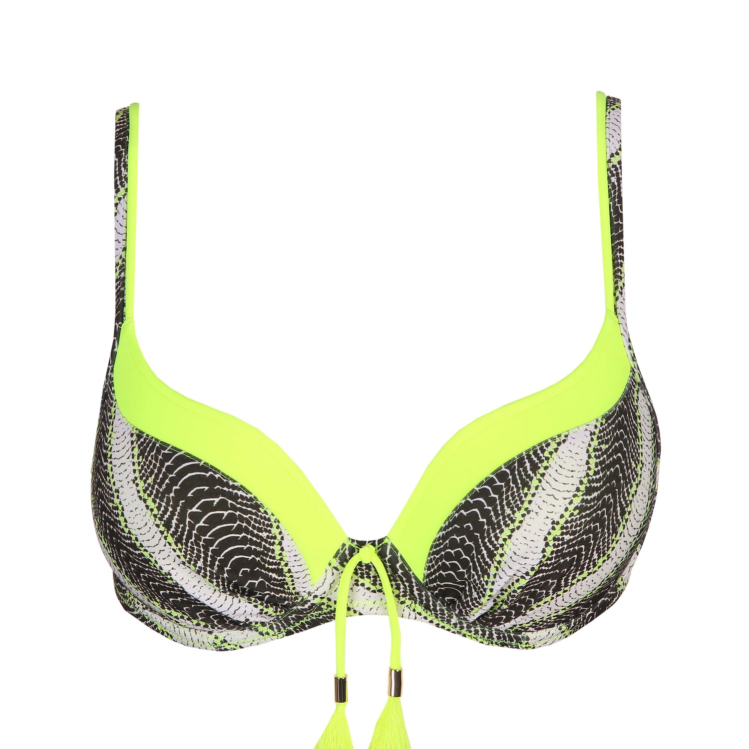 Marie Jo Swim Murcia Padded Bikini Top Heartshape (1005116) Yellow Flash