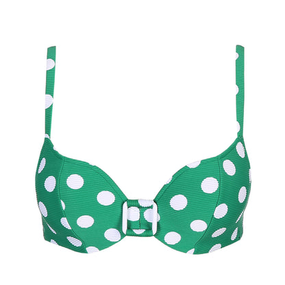 Marie Jo Swim Rosalie Bikini Top Heart Shape Padded (1002416) Kelly Green