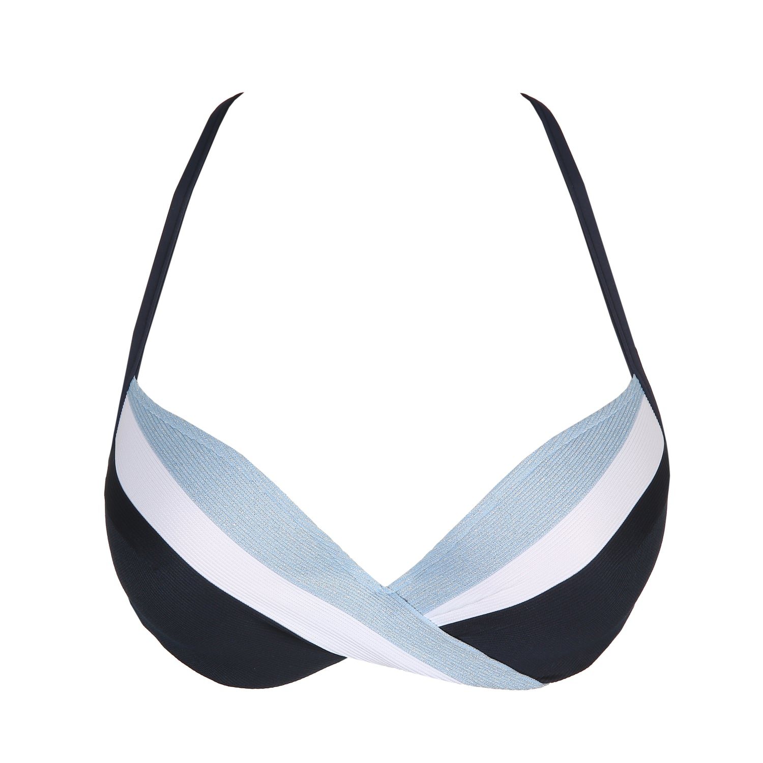 Marie Jo Swim Sitges Уплотненный бикини-топ с глубоким вырезом (1004616) Cloud Party