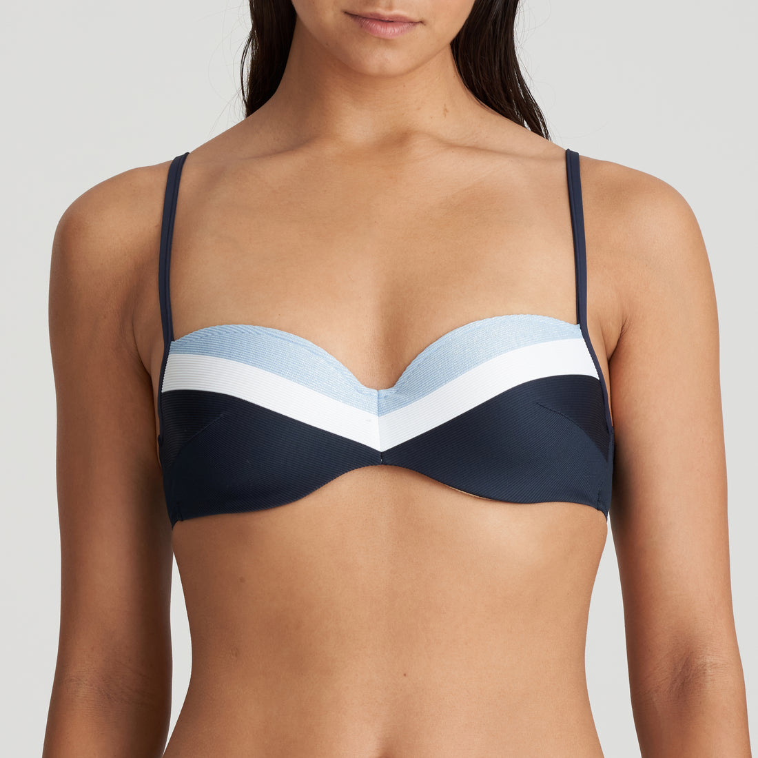 Marie Jo Swim Sitges Padded Balcony Bikini Top (1004619) Cloud Party
