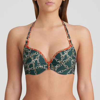 Marie Jo Swim Tazar Padded Бикини-топ в форме сердца (1006516) Малахит