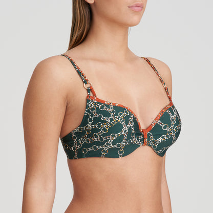 Marie Jo Swim Tazar Padded Бикини-топ в форме сердца (1006516) Малахит